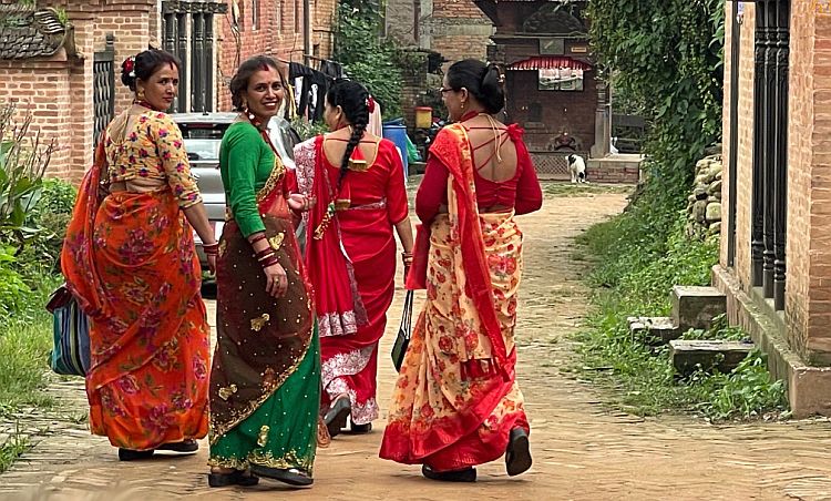 Nepal - Panauti Frauen
